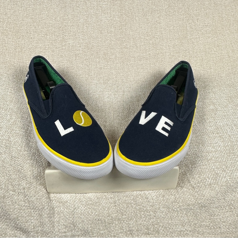 Sperry LOVE Tennis Slip On Shoes Navy Canvas Sneakers Men's 10.5 - Picture 3 of 9